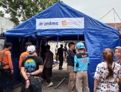 118 Rumah Rusak Berat, MDMC Sumedang Bangun Tenda Komunal